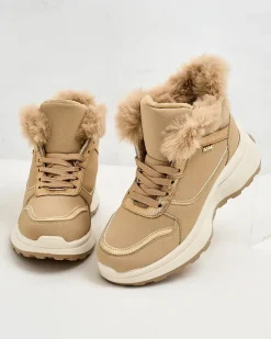 New Ocieplane sneakersy damskie z futerkiem Mofell Damskie Ocieplane|Sneakersy