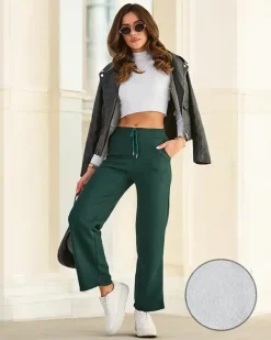 Best Ocieplane spodnie dresowe damskie Spodnie Dresowe