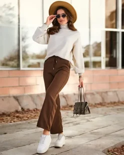 Hot Ocieplane spodnie dresowe damskie Spodnie Dresowe