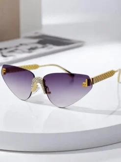 Best Okulary przeciwsłoneczne w stylu vintage Vera Damskie Okulary Przeciwsłoneczne