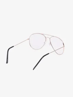 Online Okulary przeciwsłoneczne transparentne w srebrnej oprawce Damskie Okulary Przeciwsłoneczne