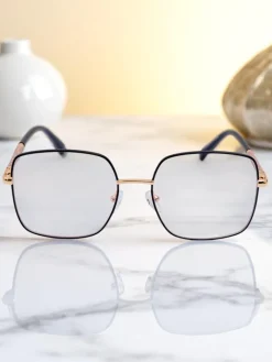 Outlet Okulary przeciwsłoneczne w kwadracie lekko przyciemnione Lolla Style Damskie Okulary Przeciwsłoneczne