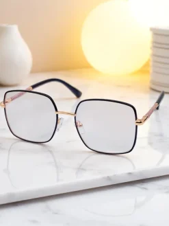 Outlet Okulary przeciwsłoneczne w kwadracie lekko przyciemnione Lolla Style Damskie Okulary Przeciwsłoneczne