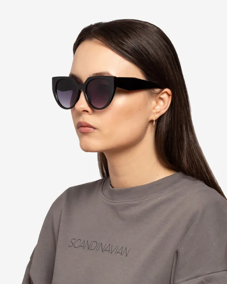 Sale Okulary przeciwsłoneczne a'la kocie oko Damskie Okulary Przeciwsłoneczne