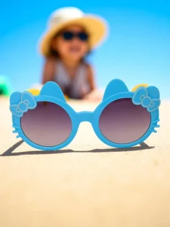 Hot Okulary przeciwsłoneczne dziecięce kotek Kitty Shades Chłopięce|Dziewczęce