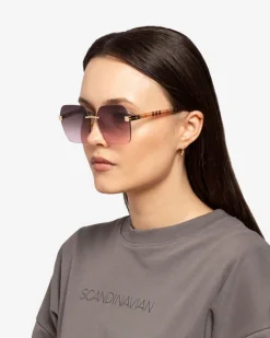 Sale Okulary przeciwsłoneczne kwadratowe Damskie Okulary Przeciwsłoneczne