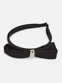 New Opaska damska z elegancką kokardką Damskie Akcesoria Do Włosów