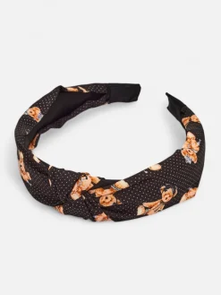 Online Opaska do włosów z pleceniem w kropki i misie Damskie Akcesoria Do Włosów