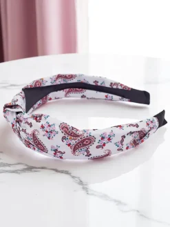 Best Opaska do włosów z pleceniem we wzorki Molly Twist Damskie Akcesoria Do Włosów