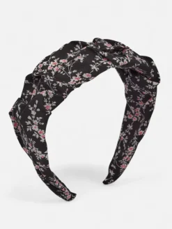 Sale Opaska do włosów z marszczeniem i printem Damskie Akcesoria Do Włosów