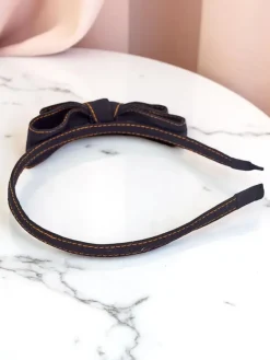 Sale Opaska do włosów z kokardką Lily Grace Damskie Akcesoria Do Włosów