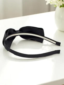 Hot Opaska do włosów z kokardką Lila Damskie Akcesoria Do Włosów