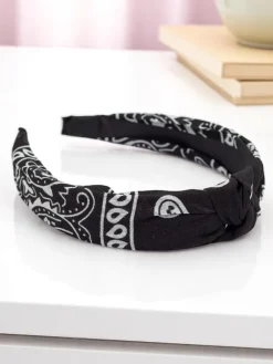 Sale Opaska do włosów wzorzysta Lena Damskie Akcesoria Do Włosów