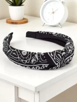 Online Opaska do włosów wzorzysta Lena Damskie Akcesoria Do Włosów