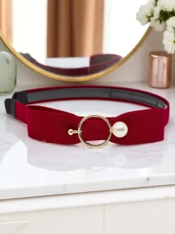 Opaska do włosów z kokardką i broszką Bow Charm Damskie Akcesoria Do Włosów