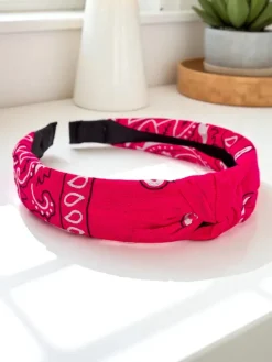 Clearance Opaska do włosów wzorzysta Lena Damskie Akcesoria Do Włosów