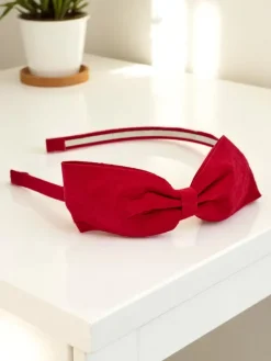 New Opaska do włosów z kokardką Lila Damskie Akcesoria Do Włosów