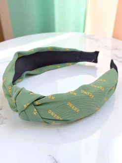 Opaska do włosów z pleceniem we wzorki Grafity Boom Damskie Akcesoria Do Włosów