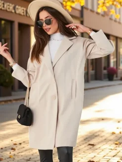 Best Płaszcz damski Kurtki / Marynarki / Płaszcze