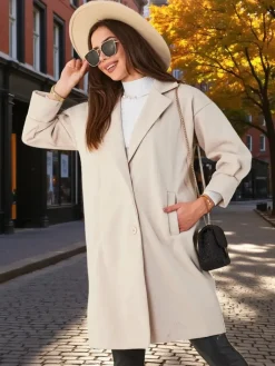 Best Płaszcz damski Kurtki / Marynarki / Płaszcze