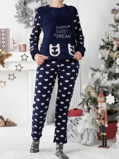 Best Piżama damska a'la polarowa Happy Sweet Dream Piżamy