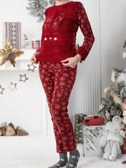 Online Piżama damska z króliczkiem a'la polarowa Piżamy