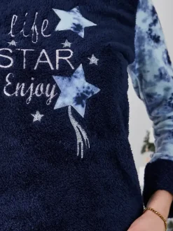 New Piżama damska a'la polarowa Life Star Enjoy Piżamy