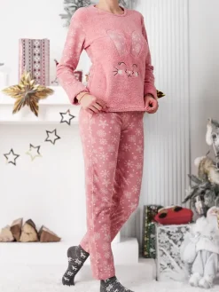 Piżama damska z króliczkiem a'la polarowa Piżamy