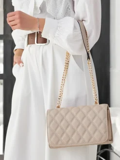 New Pikowana mała damska torebka z eko skóry Damskie Małe Torebki