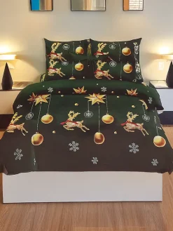 Discount Pościel świąteczna 160x200 komplet 3-CZĘŚCI 160 X 200 Cm