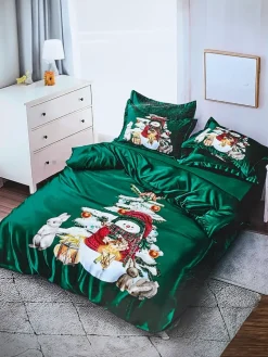 Best Pościel świąteczna 160x200 komplet 3-CZĘŚCI 200 X 220 Cm
