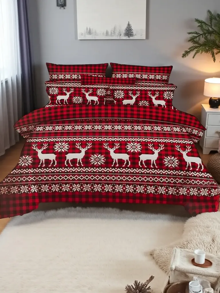 Best Pościel świąteczna 160x200 komplet 3-CZĘŚCI 160 X 200 Cm