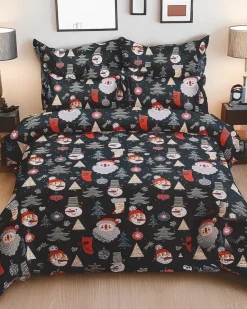 Discount Pościel świąteczna 160x200 komplet 3-CZĘŚCI 160 X 200 Cm