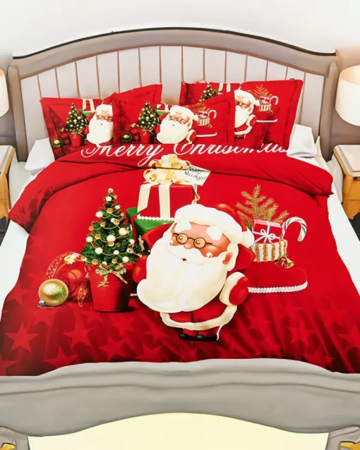 Online Pościel świąteczna 200x220 komplet 4-CZĘŚCI 200 X 220 Cm