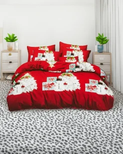 Hot Pościel świąteczna 160x200 komplet 3-CZĘŚCI 160 X 200 Cm