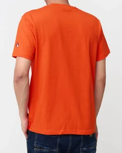 Hot męski t-shirt z nadrukiem Bluzki