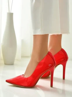 Online Przeźroczyste damskie czółenka na szpilce Selqoa Szpilki|Klasyczne