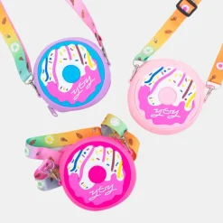 Różowa torebka z pączkiem Dziewczęce