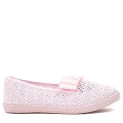 Clearance Różowe dziewczęce tenisówki typu slip on Tabbi Dziewczęce