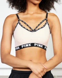 Hot sportowy stanik damski z napisami Sportowe