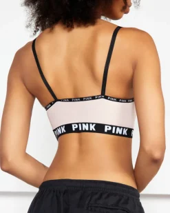 Hot sportowy stanik damski z napisami Sportowe