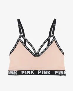 Hot sportowy stanik damski z napisami Sportowe