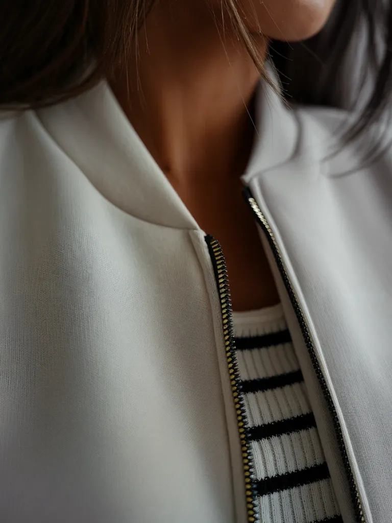 Discount Rozpinana bluza typu bomberka Bluzy