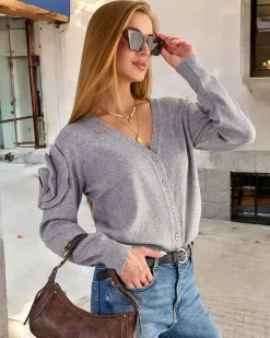 Sale Rozpinany damski sweter Swetry