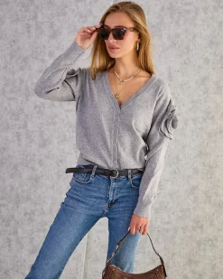 Sale Rozpinany damski sweter Swetry