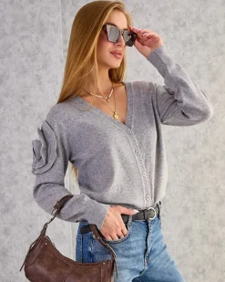 Sale Rozpinany damski sweter Swetry