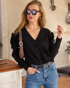 Hot Rozpinany damski sweter Swetry