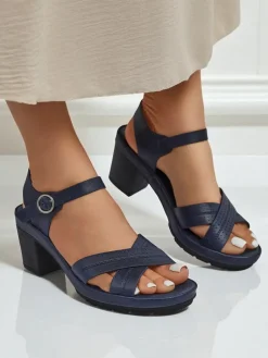 Best Sandałki damskie na słupku SoleAura Buty Na Wielkie Wyjście|Sandały Na Słupku