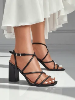 New Sandały damskie na słupku Elysia Buty Na Wielkie Wyjście|Sandały Na Słupku