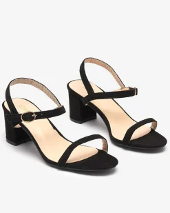 Best Sandały damskie na słupku w kolorze m Usopi Buty Na Wielkie Wyjście|Sandały Na Słupku